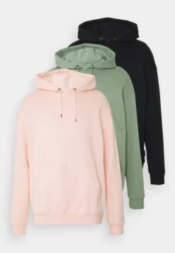 YOURTURN Unisex 3 Pack - Hoodie - Pink -Yourturn Sales Store e3b7be04da544bbe8e59746598b7e5c7