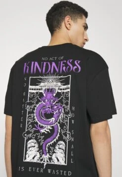 YOURTURN Dragon Graphic TeeUnisex - Print T-Shirt - Black 11 YOURTURN Dragon Graphic TeeUnisex - Print T-Shirt - Black -Yourturn Sales Store e95af8e6e24d4c348b5ec6e7778186a0