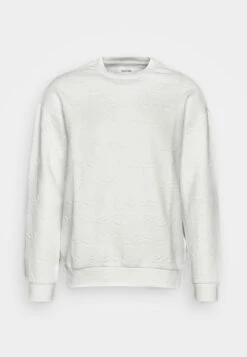 YOURTURN Tribal Embossed Unisex - Sweatshirt - Off White -Yourturn Sales Store e9ae96e6e6ee4019941bd262c79a9335