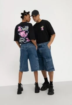 YOURTURN Unisex - Denim Shorts - Blue Denim -Yourturn Sales Store ecd6436b78e940a48a045c4ddc53236b