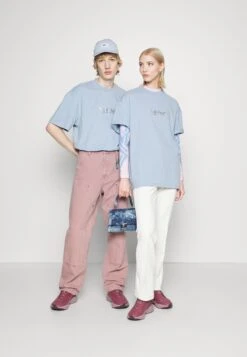 YOURTURN Print T-Shirt - Light Blue 9 YOURTURN Print T-Shirt - Light Blue -Yourturn Sales Store ee78a3781bb345c6b0a5459163ef40ef