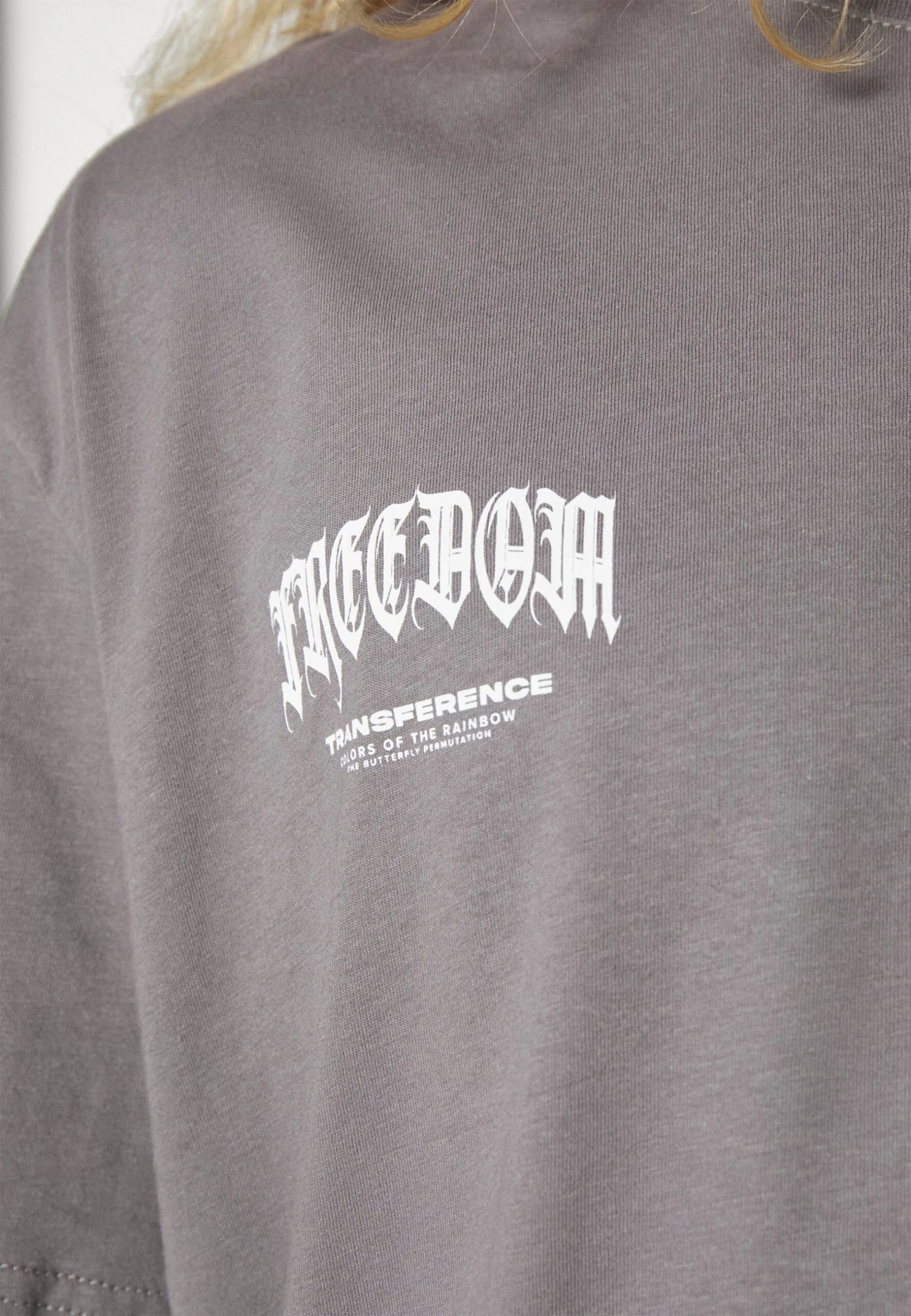 YOURTURN Unisex - Print T-Shirt - Dark Grey 9 YOURTURN Unisex - Print T-Shirt - Dark Grey - Image 7