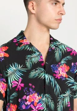 YOURTURN Unisex - Button-Down Blouse - Black 11 YOURTURN Unisex - Button-Down Blouse - Black -Yourturn Sales Store f9c0ddda41b34bb58d11e41134d1afb6