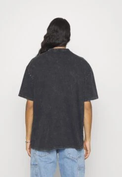 YOURTURN Unisex - Print T-Shirt - Mottled Black -Yourturn Sales Store f9e8a592305d461e831aa78ad2dcf9d4