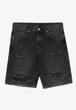 YOURTURN Unisex - Denim Shorts - Black -Yourturn Sales Store f9f50183253b42bfb54d010535653e0b