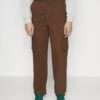 YOURTURN Unisex - Cargo Trousers - Brown -Yourturn Sales Store fc60e9c3b3b143b3a5a5f9cec714cdb8