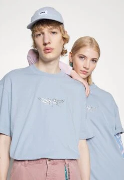 YOURTURN Print T-Shirt - Light Blue 11 YOURTURN Print T-Shirt - Light Blue -Yourturn Sales Store fe2b57a42457427c941e972cbdef50de